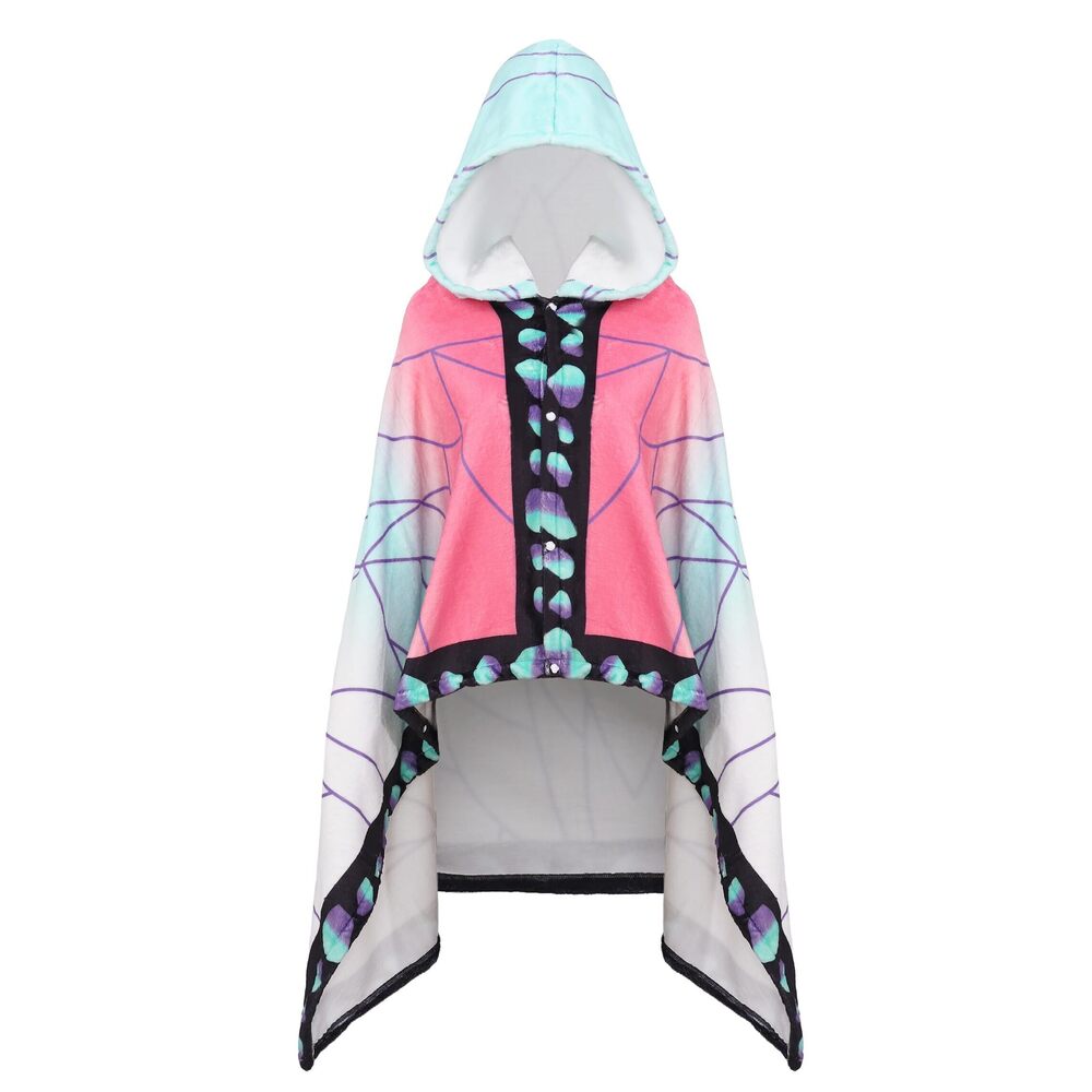 2699 Wearable Hooded Blanket Anime Cosplay Hoodies Cloak Shawl Wrap